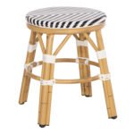 Αγόρασε ΣΚΑΜΠΟ ΑΛΟΥΜΙΝΙΟΥ CHINO HM6285.03 BAMBOO LOOK-TEXTILENE ΛΕΥΚΟ-ΜΑΥΡΟ Φ36x46Υεκ. σε μοναδική τιμή στο clickforshop.gr