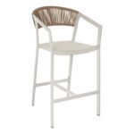 Αγόρασε ΣΚΑΜΠΟ ΑΛΟΥΜΙΝΙΟΥ ΜΕ ΜΠΡΑΤΣΑ ΛΕΥΚΟ PE RATTAN ΠΛΑΤΗ TEXTLINE 56x58x105Y εκ.HM5892.02 σε μοναδική τιμή στο clickforshop.gr