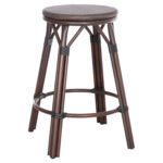 Αγόρασε ΣΚΑΜΠΟ ΑΛΟΥΜΙΝΙΟΥ ΜΕΣ.ΥΨΟΥΣ CHINO HM6286.01 BAMBOO LOOK & TEXTILENE ΚΑΦΕ 43x43x65Υεκ σε μοναδική τιμή στο clickforshop.gr