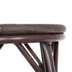 ΣΚΑΜΠΟ ΑΛΟΥΜΙΝΙΟΥ ΜΕΣ.ΥΨΟΥΣ CHINO HM6286.01 BAMBOO LOOK & TEXTILENE ΚΑΦΕ 43x43x65Υεκ - Image 6