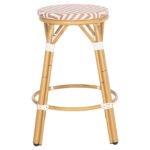 ΣΚΑΜΠΟ ΑΛΟΥΜΙΝΙΟΥ ΜΕΣ.ΥΨΟΥΣ CHINO HM6286.04 BAMBOO LOOK ΦΥΣΙΚΟ & TEXTILENE 43x43x65Υεκ - Image 4