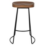 ΣΚΑΜΠΟ ΑΠΟ ΞΥΛΟ ΤΟΟΝ-ΜΕΤΑΛΛΟ ΣΕ ΜΑΥΡΟ-ΦΥΣΙΚΟ 48Χ40,5Χ71Yεκ.HM9333.01 - Image 3