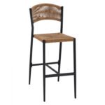 Αγόρασε ΣΚΑΜΠΟ BAR ΑΛΟΥΜΙΝΙΟΥ ΑΝΘΡΑΚΙ ΜΕ ΣΧΟΙΝΙ PE ΜΠΕΖ HM5789.02 45