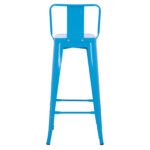 ΣΚΑΜΠΟ BAR-PRO ME ΠΛΑΤΗ ΜΕΤΑΛΛΙΚΟ MELITA HM8643.48 ΜΠΛΕ 42x42x100Υεκ. - Image 6