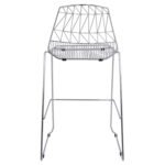 ΣΚΑΜΠΩ BAR ΜΕΤΑΛΛΙΚΟ HM5465.100 LUX ΧΡΩΜΙΟΥ 57x56,5x107 εκ. - Image 6