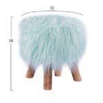 ΣΚΑΜΠΟ BECK HM8410.04 ΑΠΟ ΓΟΥΝΑ ΤΙΡΚΟΥΑΖ  Φ32x36 εκ. - Image 2