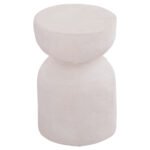 ΣΚΑΜΠΟ ΣΕΙΡΑ SANTORINI HM18041 ΠΟΛΥΡΗΤΙΝΗ ΣΕ ΥΠΟΛΕΥΚΟ Φ30,5x46Υεκ - Image 3