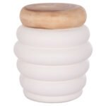 Αγόρασε ΣΚΑΜΠΟ PUFFAT HM18172.02 FIBER CEMENT ΛΕΥΚΟ- ΞΥΛΟ TEAK TOP Φ45x46Υεκ. σε μοναδική τιμή στο clickforshop.gr