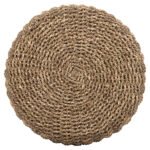 ΣΚΑΜΠΟ BEAM HM7827 ΞΥΛΟ ΤΕΑΚ ΚΑΙ SEAGRASS ΣΕ ΦΥΣΙΚΟ & ΜΑΥΡΟ Φ43x45Yεκ. - Image 5