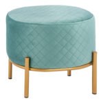 Αγόρασε ΣΚΑΜΠΟ SINTA HM8638.07 ΑΠΟ ΦΥΣΤΙΚΙ ΒΕΛΟΥΔΟ ΜΕ ΧΡΥΣΗ ΒΑΣΗ 42x42x38Υ εκ. σε μοναδική τιμή στο clickforshop.gr