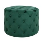 Αγόρασε ΣΚΑΜΠΟ KASSIE ΚΥΠΑΡΙΣΣΙ ΒΕΛΟΥΔΟ ΤΥΠΟΥ CHESTERFIELD HM8406.03 Φ60x43Υ εκ. σε μοναδική τιμή στο clickforshop.gr