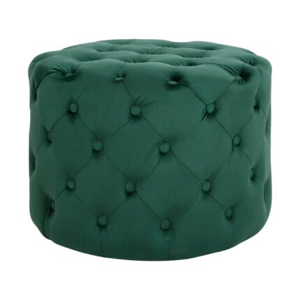 Αγόρασε ΣΚΑΜΠΟ KASSIE ΚΥΠΑΡΙΣΣΙ ΒΕΛΟΥΔΟ ΤΥΠΟΥ CHESTERFIELD HM8406.03 Φ60x43Υ εκ. σε μοναδική τιμή στο clickforshop.gr