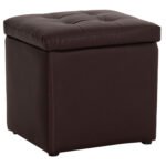 Αγόρασε ΣΚΑΜΠΩ ΜΕ ΑΠΟΘΗΚΕΥΤΙΚΟ ΧΩΡΟ PU ΚΑΦΕ CUBE HM224.03--38x38x36.5Υεκ. σε μοναδική τιμή στο clickforshop.gr