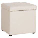 Αγόρασε ΣΚΑΜΠΟ PRO CUBE HM224.02 PU ΜΕ ΑΠΟΘΗΚΕΥΤΙΚΟ ΧΩΡΟ- ΛΕΥΚΟ 38x38x36