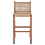 ΣΚΑΜΠΟ ΜΕ ΠΛΑΤΗ ΑΠΟ ΞΥΛΟ ΤΕΑΚ ΚΑΡΥΔΙ ΜΕ ΣΧΟΙΝΙ ΜΠΕΖ HM9381.01 40X53X89Υεκ. - Image 3