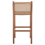 ΣΚΑΜΠΟ ΜΕ ΠΛΑΤΗ ΑΠΟ ΞΥΛΟ ΤΕΑΚ ΚΑΡΥΔΙ ΜΕ ΣΧΟΙΝΙ ΜΠΕΖ HM9381.01 40X53X89Υεκ. - Image 6