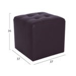 ΣΚΑΜΠΩ ΜΕ PU ΚΑΦΕ PUNK HM264.03 37x37x35εκ - Image 2