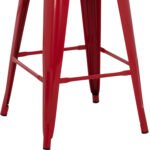 ΣΚΑΜΠΟ ΜΕΣΑΙΟΥ ΥΨΟΥΣ ΜΕΤΑΛΛΙΚΟ MELITA-PRO HM8573.44 ΚΟΚΚΙΝΟ 43x43x67Υεκ. - Image 5