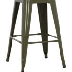 ΣΚΑΜΠΟ ΜΕΣΑΙΟΥ ΥΨΟΥΣ ΜΕΤΑΛΛΙΚΟ MELITA-PRO HM8573.43 DARK OLIVE GREEN 43x43x67Υεκ. - Image 5