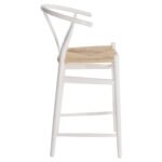 ΣΚΑΜΠΟ ΜΕΣΑΙΟΥ ΥΨΟΥΣ BRAVE ΟΞΙΑΣ ΜΕ ΔΙΧΑΛΩΤΗ ΠΛΑΤΗ ΛΕΥΚΟ HM9405.03 48x53x100Υ εκ. - Image 4