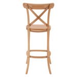 ΣΚΑΜΠΟ ΜΕΣ.ΥΨΟΥΣ GIOLIANA HM8750.01 ΑΠΟ ΟΞΙΑ ΦΥΣΙΚΟ ΜΕ PLYWOOD ΚΑΘΙΣΜΑ 46x46x101Υ εκ. - Image 6