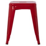 ΣΚΑΜΠΟ ΜΕΤΑΛΛΙΚΟ MELITA HM0096.44 ΣΕ ΚΟΚΚΙΝΟ ΧΡΩΜΑ 37x37x45Υεκ. - Image 3