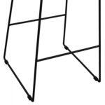 ΣΚΑΜΠΟ ΜΕΤΑΛΛΙΚΟ ALLEGRA HM5641 ΜΕ WICKER ΣΕ ΜΠΕΖ ΑΠΟΧΡΩΣΗ 49x50x76 εκ. - Image 6