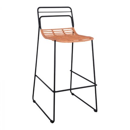 Αγόρασε ΣΚΑΜΠΟ ΜΕΤΑΛΛΙΚΟ ALLEGRA HM5642 ΜΕ WICKER ΣΕ ΜΠΕΖ ΑΠΟΧΡΩΣΗ 48x53x100 εκ. σε μοναδική τιμή στο clickforshop.gr