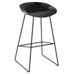 Αγόρασε ΣΚΑΜΠΟ ΜΕΤΑΛΛΙΚΟ NAILA HM8450.02 ΜΕ ΚΑΘΙΣΜΑ PP ΜΑΥΡΟ 47x47x83 εκ. σε μοναδική τιμή στο clickforshop.gr