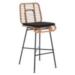 Αγόρασε ΣΚΑΜΠΟ ΜΕΤΑΛΛΙΚΟ EDDIE ΜΕ ΜΑΞΙΛΑΡΙ HM5708 ΜΕ WICKER ΜΠΕΖ 45Χ46.5Χ115Υ εκ. σε μοναδική τιμή στο clickforshop.gr