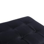 ΣΚΑΜΠΟ-ΜΠΑΟΥΛΟ PU ΜΕ ΑΠΟΘΗΚΕΥΤΙΚΟ ΧΩΡΟ PUNK ΜΑΥΡΟ HM279.01 90x50x52Υ εκ. - Image 6