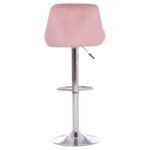 ΣΚΑΜΠΟ ΜΠΑΡ ROSE HM204.42 ΜΕ ΑΜΟΡΤΙΣΕΡ ΧΡΩΜΙΟΥ & ΣΑΠΙΟ ΜΗΛΟ ΒΕΛΟΥΔΟ 48x45x105Υεκ. - Image 6