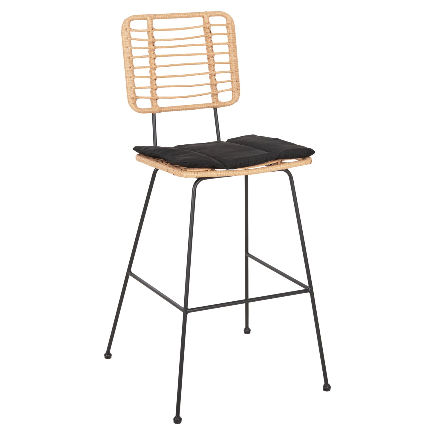 ΣΚΑΜΠΟ ΜΠΑΡ ALLEGRA HM5455.11 ΜΕΤΑΛΛΟ&ΜΑΞΙΛΑΡΙ ΜΑΥΡΟ-WICKER ΜΠΕΖ 56x59x116 Αγόρασε ΣΚΑΜΠΟ ΜΠΑΡ ALLEGRA HM5455.11 ΜΕΤΑΛΛΟ&ΜΑΞΙΛΑΡΙ ΜΑΥΡΟ-WICKER ΜΠΕΖ 56x59x116