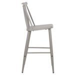 ΣΚΑΜΠΟ ΜΠΑΡ ΜΕΣ. ΥΨΟΥΣ VANESSA HM9300.20 ΠΟΛΥΠΡΟΠΥΛΕΝΙΟ & ΜΕΤΑΛΛΟ-ΓΚΡΙ 45,5x46x97Υεκ - Image 4