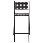 ΣΚΑΜΠΟ ΜΠΑΡ ΜΕΤΑΛΛΙΚΟ OLYMPIAS HM5528.01 ΣΕ ΜΑΥΡΗ ΑΠΟΧΡΩΣΗ 47x58x111 εκ. - Image 3