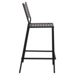 ΣΚΑΜΠΟ ΜΠΑΡ ΜΕΤΑΛΛΙΚΟ OLYMPIAS HM5528.01 ΣΕ ΜΑΥΡΗ ΑΠΟΧΡΩΣΗ 47x58x111 εκ. - Image 4