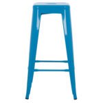 ΣΚΑΜΠΟ ΜΠΑΡ ΜΕΤΑΛΛΙΚΟ MELITA-PRO HM8642.48 ΣΕ ΜΠΛΕ 43x43x78Υεκ. - Image 3