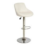 Αγόρασε ΣΚΑΜΠΩ ΜΠΑΡ ROSE HM204.02 ΜΕ ΑΜΟΡΤΙΣΕΡ Κ ΕΠΕΝΔΥΣΗ ΛΕΥΚΟ PU 47x40x104εκ σε μοναδική τιμή στο clickforshop.gr