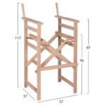 ΣΚΑΜΠΟ ΜΠΑΡ ΣΚΗΝΟΘΕΤΗ PALMER ΑΒΑΦΟΣ ΣΚΕΛΕΤΟΣ HM5578.04 57x57x117Yεκ. - Image 2