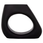 ΣΚΑΜΠΟ ΣΑΛΟΝΙΟΥ LANS HM4691.01 FIBER CEMENT ΣΕ ΜΑΥΡΟ--58x28x45.5Υεκ. - Image 3