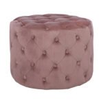 Αγόρασε ΣΚΑΜΠΟ KASSIE  ΣΑΠΙΟ ΜΗΛΟ ΒΕΛΟΥΔΟ ΤΥΠΟΥ CHESTERFIELD HM8406.02 Φ60x43Υ εκ. σε μοναδική τιμή στο clickforshop.gr