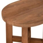 ΣΚΑΜΠΟ-ΤΡΑΠΕΖΑΚΙ ΣΤΡΟΓΓΥΛΟ ΑΠΟ ΞΥΛΟ ΤΕΑΚ ΣΕ ΦΥΣΙΚΟ ΧΡΩΜΑ HM7943 45,5x40x45Υ εκ. - Image 6