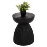 Αγόρασε ΣΚΑΜΠΟ ΣΤΡΟΓΓΥΛΟ SCALLOP HM9702 ΜΑΣΙΦ MANGO ΣΕ ΣΕ ΜΑΥΡΟ ΧΡΩΜΑ Φ35x45Υεκ. σε μοναδική τιμή στο clickforshop.gr