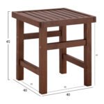 ΣΚΑΜΠΩ-ΤΡΑΠΕΖΑΚΙ ΚΑΡΥΔΙ ΕΜΠΟΤΙΣΜΟΥ KOLI 40Χ40X45Υεκ.  HM289.02 - Image 2