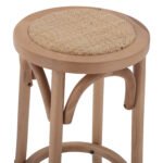 ΣΚΑΜΠΟ ΞΥΛΙΝΟ FAYE ΑΠΟ ΟΞΙΑ DARK HONEY ΜΕ ΨΑΘΑ Φ36Χ70 HM8751.05 - Image 5