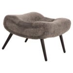 ΣΚΑΜΠΟ-ΥΠΟΠΟΔΙΟ KEMBA HM9606.01 ΓΚΡΙ ΜΠΟΥΚΛΕ-ΜΑΥΡΑ ΞΥΛΙΝΑ ΠΟΔΙΑ 68X58X40Υ εκ. - Image 5