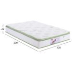 ΣΤΡΩΜΑ CONTINUOUS SPRING ΜΕ ΑΝΩΣΤΡΩΜΑ ALOE VERA 120X200 HM372.18 ΜΟΝΗΣ ΟΨΗΣ - Image 2