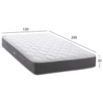 ΣΤΡΩΜΑ DREAMTOPIA ΣΕΙΡΑ LULLABY ALOE VERA HM655.120 BONNELL SPRING 120x200x20Y εκ. - Image 2