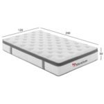 ΣΤΡΩΜΑ ΗΜΙΔΙΠΛΟ SILENTIUM HM749.02 POCKET SPRINGS--ΛΕΥΚΟ 120x200x30Υεκ. - Image 2