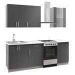 Αγόρασε ΣΥΝΘΕΣΗ ΚΟΥΖΙΝΑΣ ΜΕΛΑΜΙΝΗ ΓΚΡΙ ΑΝΘΡΑΚΙ ΛΕΥΚΟ HPL 160x47x84